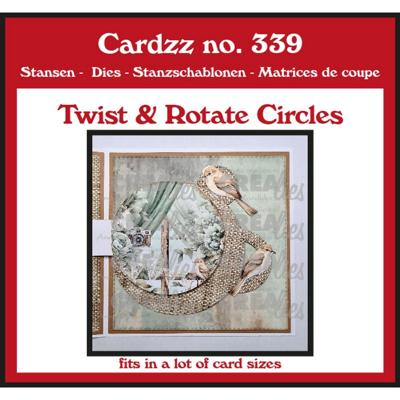 Crealies • cardzz snijmal twist & rotate cirkels