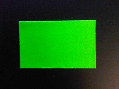 Etiket 2616 fluor groen permanent 36.000 Etiket 2616 fluor groen permanent 36.000