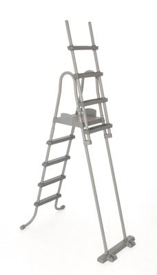 Bestway zwembadladder flowclear met 4 treden 132 cm