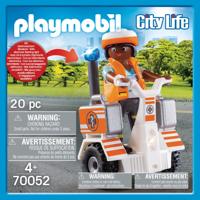 Playmobil 70052 City Life Eerste Hulp Balans Racer met Licht - thumbnail