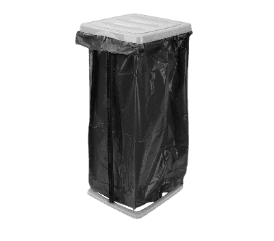 Vuilniszakhouder 60ltr wit Vuilniszakhouder 60ltr wit