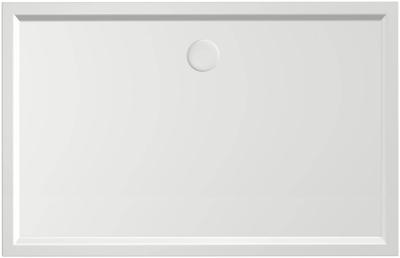 Xenz Mariana douchebak - 140x90x7 - Acryl - wit 6865-01