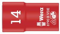 Wera 8790 B Zyklop VDE doppen, geïsoleerd, voorzien van 3/8" aandrijving, 14.0 x 46.0 mm - 1 stuk(s) - 05004958001 - thumbnail