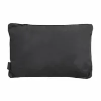 Sierkussen 60x40 piping Panama black - thumbnail