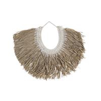 Wanddecoratie DKD Home Decor Beige Bruin Schelpen Vezel (70 x 3 x 57 cm) - thumbnail