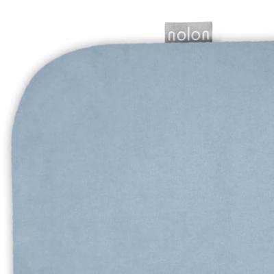 Nolon Jul Vierkant Stoelkussen Velvet Lichtblauw