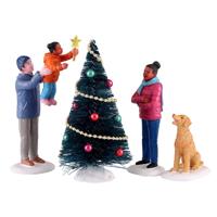 The final touch set of 4 kerstfiguur LEMAX - Lemax - thumbnail