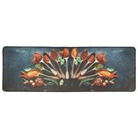 VidaXL Keukenmat wasbaar anti-slip 60x180 cm meerkleurig - thumbnail