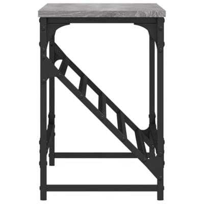 VidaXL Schoenenrek 90x30x45 cm bewerkt hout grijs sonoma eikenkleurig VidaXL Schoenenrek 90x30x45 cm bewerkt hout grijs sonoma eikenkleurig