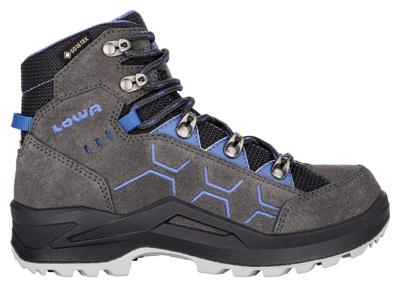 Lowa Kody Evo GTX Mid Jr Hoge Wandelschoen Kinderen Anthracite/Blue 34