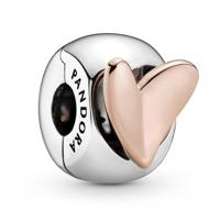 Pandora Rose 788697C00 Clip-Stopper Bedel zilver Freehand Heart - thumbnail