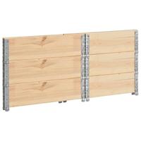 VidaXL Palletopzetranden 3 st 60x80 cm massief grenenhout - thumbnail