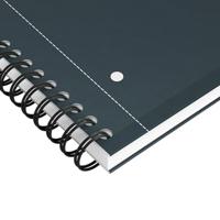 Spiraalblk oxf international notebk a4+ lijn zwart | 5 stuks - thumbnail