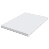 Matraspads Wit 140 x 200 cm 100% polyester jacquard stof - thumbnail