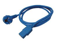 Roline 19.08.1012 Stroom Aansluitkabel Blauw 1.80 m - thumbnail