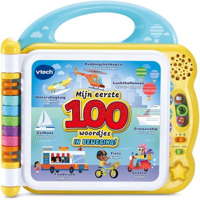 VTech Baby Mijn Eerste 100 Woordjes In Beweging + Licht en Geluid VTech Baby Mijn Eerste 100 Woordjes In Beweging + Licht en Geluid