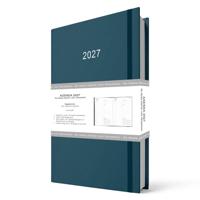 Thuiswerkagenda 2027 A5 Blauw - thumbnail