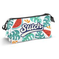 Lilo & Stitch Triple Pencil case Frog Multicolour - thumbnail