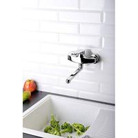 Inbouw Wastafelmengkraan Sapho Corneli 1-hendel Uitloop Recht 20 cm Chroom Sapho - thumbnail