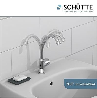Koudwaterkraan Wastafel Schütte Carneo Hoog Model met Zwaaibare Uitloop Chroom - thumbnail