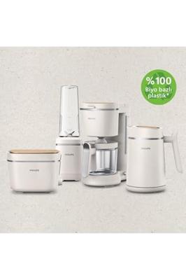 Philips Home Eco Conscious Edition 5000er Serie HD2640/10 Broodrooster Zijdewit, Mat