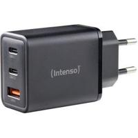 Intenso W65ACC GaN schwarz USB-oplader 65 W 1x USB-A, 2x USB-C Zwart Binnen GaN, USB Power Delivery (USB-PD) - thumbnail