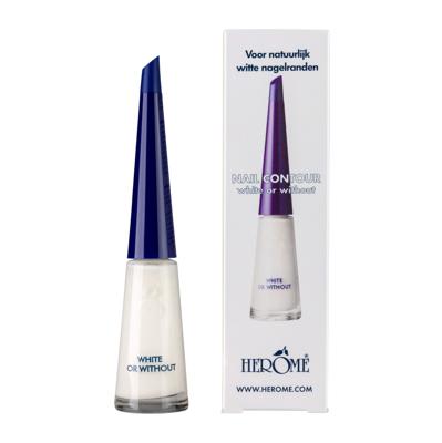 Perfect nail contour white or without