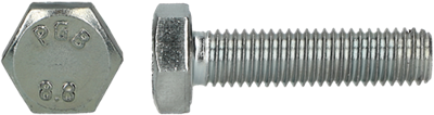 pgb-Europe PGB-FASTENERS | Zeskanttapbout 8.8 DIN 933 M 10x30 Zn | 200 st 933801010000303