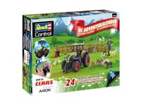 Revell Control Adventskalender RC Claas Axion 960 Traktor Adventskalender RC Class Axion 960 RC-voertuig Leeftijdsklasse Vanaf 6 jaar - thumbnail
