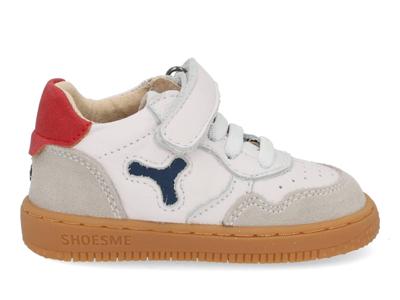 ShoesMe BN25S012-B white grey red multi rood maat 20