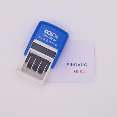 Colop mini-dater 160/L1 Datumstempel 25 x 12 mm (bxh) Blauw