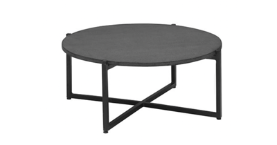Apple Bee | Koffietafel Soul Ø 74 x 30 cm | Lava-Black