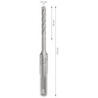 Bosch Accessories 2608833774 2608833774 Wolfraamcarbide Hamerboor 5.5 mm Gezamenlijke lengte 110 mm SDS-Plus 1 stuk(s) - thumbnail