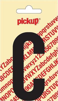 Plakletter Nobel Sticker zwarte letter C Pickup - Pickup