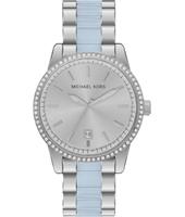 Horlogeband Michael Kors MK6348 Staal Blauw 18mm - thumbnail