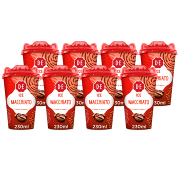 Douwe Egberts - Ice Macchiato Beker - 8x 230ml