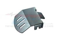 GPM - Aluminium Front/Rear Gear Box Bottom protector mount, Grey - Traxxas TRX-4 - thumbnail