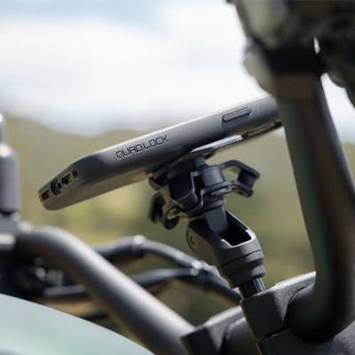 QUAD LOCK motorcycle handlebar clamp mount pro