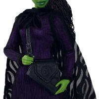Mattel-Wicked-Elphaba pop met gevlochten haar en meerdere poses - Wicked - HXY38 - thumbnail