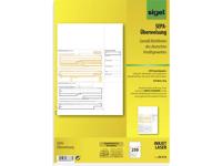 Sigel PC SEPA-overschrijving/ZV572 A4 speciaal OCR-papier, MP 90 g inh. 250 vel - thumbnail