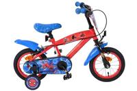 Spiderman Spider-man kinderfiets - jongens - 12 inch - blauw/rood - twee handremmen - thumbnail