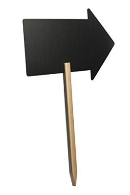 Krijtbord securit pijl 440x270mm houten pin