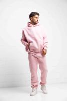 Cou7ure Essentials Basic Trainingspak Heren Roze - Maat S - Kleur: Roze | Soccerfanshop - thumbnail
