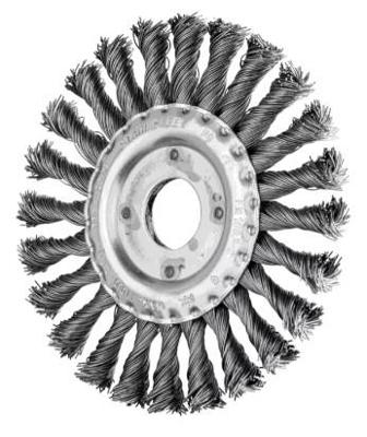 PFERD TOOLS Ronde borstel, getordeerd POS RBG 12512/22,2 ST 0,50 Rbg 43303005 1 stuk(s)