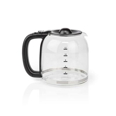 Nedis KACM280EAL Koffiezetapparaat Aluminium/Zwart