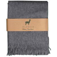 Alpaca Plaid - Grijs - 200x150cm - Nieuw! - thumbnail