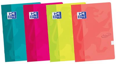 Oxford Touch schrift ft A4, 36 vel, gelijnd, geassorteerde kleuren Oxford Touch schrift ft A4, 36 vel, gelijnd, geassorteerde kleuren