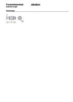 Schneider Electric ZB4BG4 Harmony ZB4BG4 Sleutelschakelaar Sleutel Zwart 2 x 90 ° Sleutel-ontgrendeling 1 stuk(s) - thumbnail