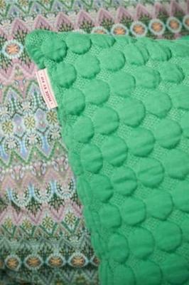 Pip Studio Pip Studio Fill in the dots Cushion - Groen 40x60 cm
