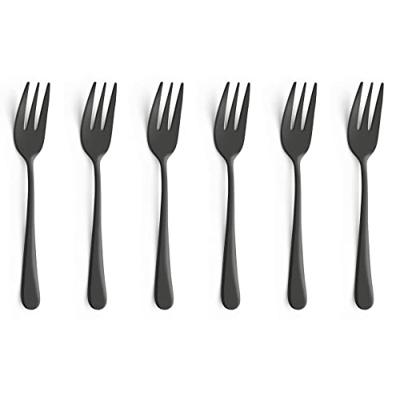 Amefa Trend Gebaksvorkjes 6 Stuks Zwart Amefa Trend Gebaksvorkjes 6 Stuks Zwart